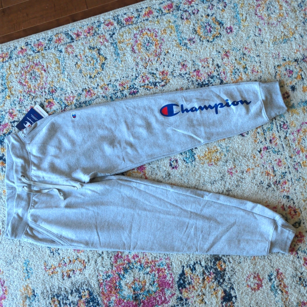 NWT S Champion FLC Pant in Oxford Gray